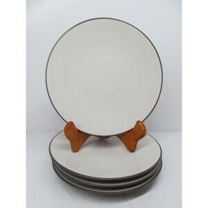 Noritake Colorwave Chocolate  6 1/4" Dessert Bread Plates Set Of 4 Excellent